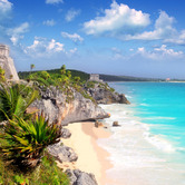 WPC News | Ancient Mayan ruins by Tulum Mexico Beach