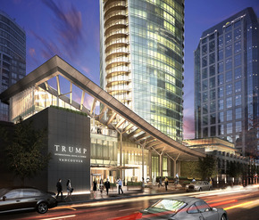 WPC News | Rendering of Trump International Hotel & Tower in Vancouver 