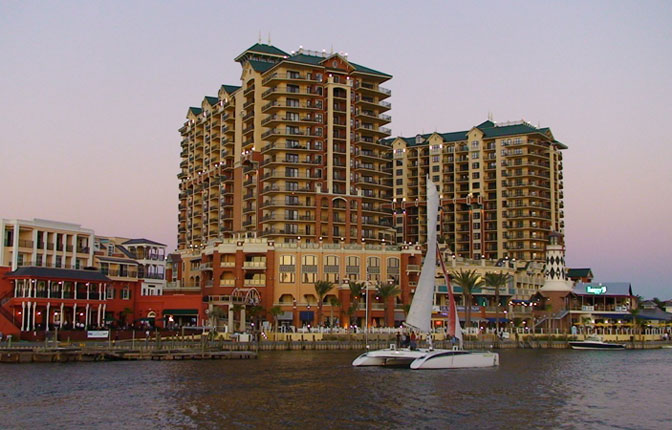 View from Destin Harbor