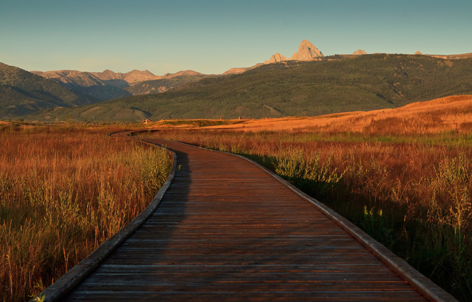 Huntsman Springs - Boardwalk in Wildlife Refuge