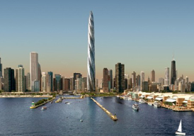 Three Towers in Race to Claim Tallest Building in U.S. Bragging Rights