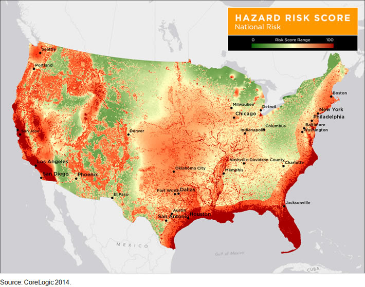 Florida Riskiest State For Property Damage By Natural