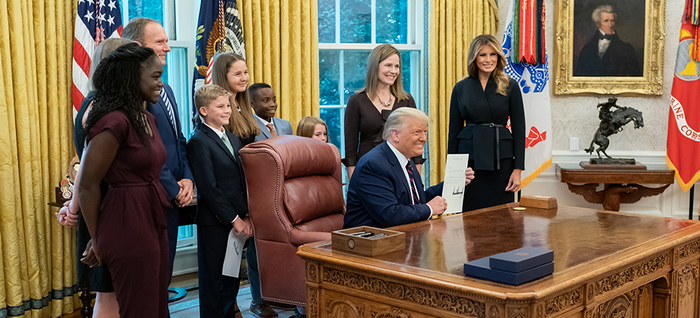 U.S. Home Builders Support Trump's Nomination of Amy Coney Barrett to the Supreme Court