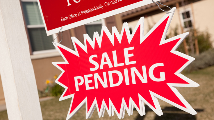 US Pending Home Sales Reach Six Year High  
