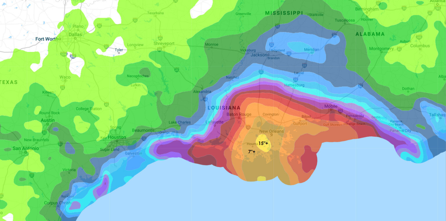 https://www.worldpropertyjournal.com/news-assets/ida_rainfall_forecast.jpg